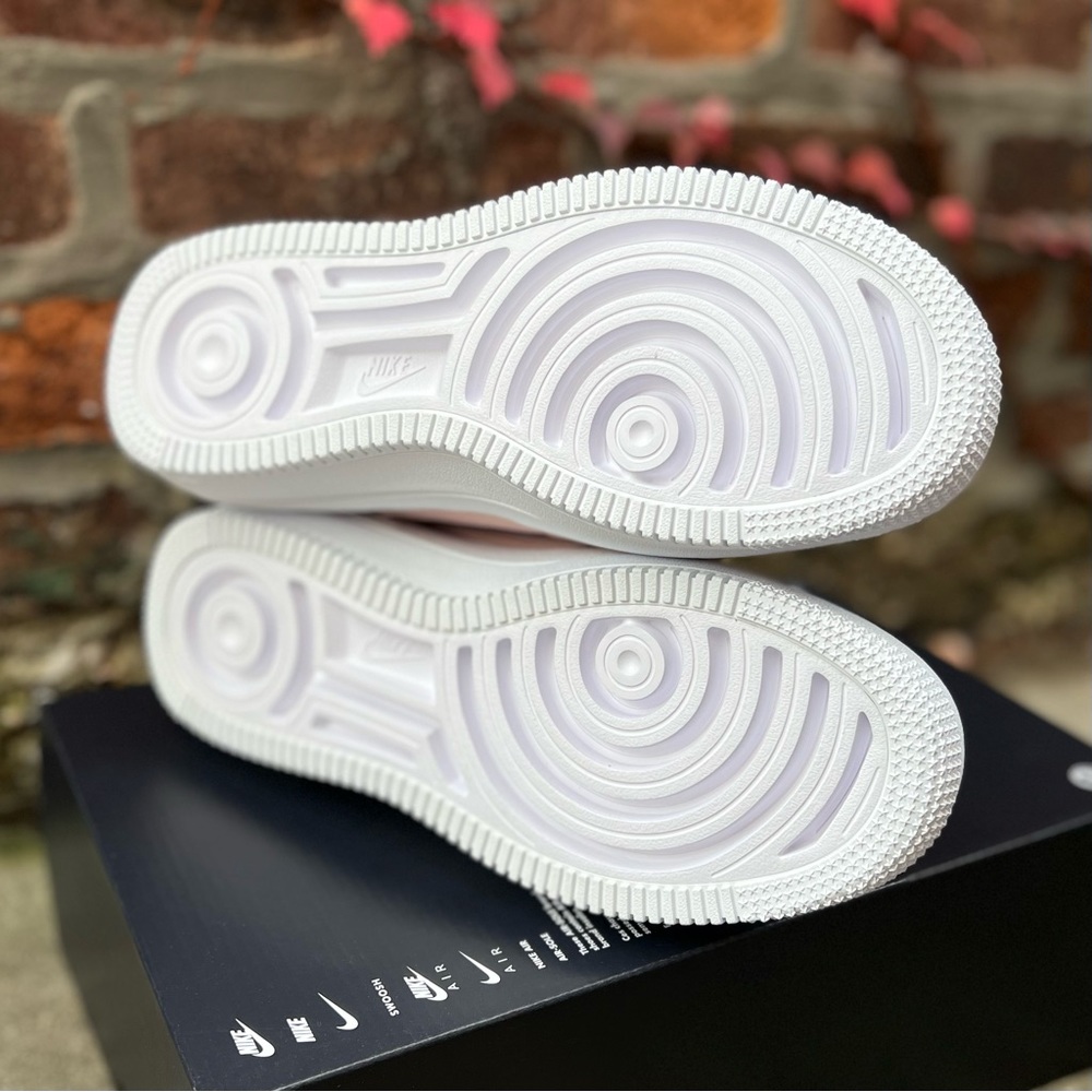 NEW Nike Air Force 1 PLT.AF.ORM Pink Oxford Womens Low Top Leather Shoes Sneaker - Picture 9 of 9